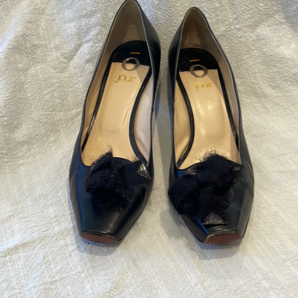 O Joir leather pumps